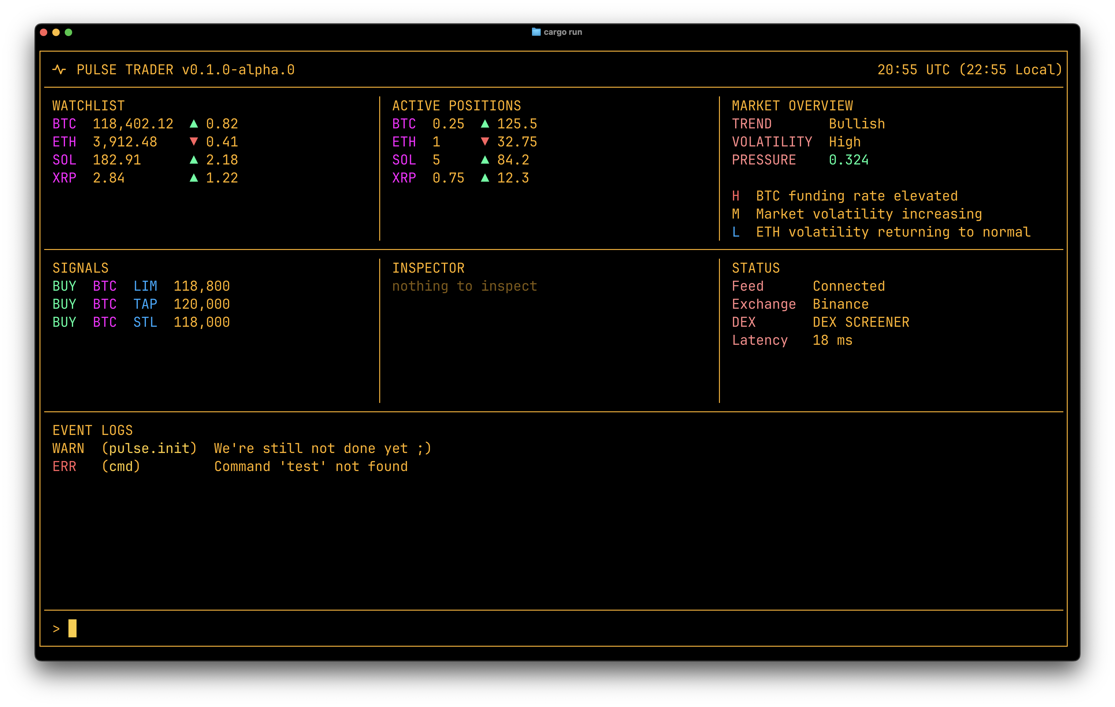 Client UI overview